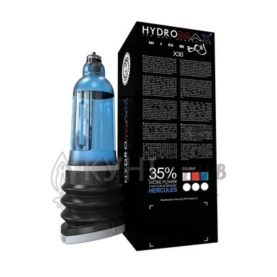 Гідропомпа Bathmate Hydromax 7 WideBoy Blue (X30) для члена довжиною від 12,5 до 18см, діам.до 5,5см 109212 фото