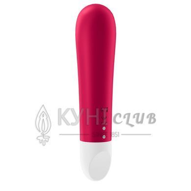 Вибропуля перезаряжаемая Ultra Power Bullet 1 Red 103332 фото