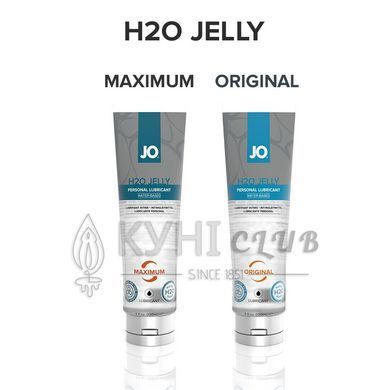 Густий лубрикант на водній основі JO H2O JELLY &mdash; MAXIMUM (120 мл)без парабенів і пропіленгліколю 108952 фото