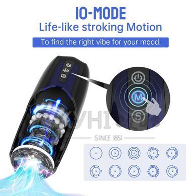 Интерактивный смарт мастурбатор Magic Motion Xone, имитация фрикций, 10 режимов, турбо-кнопка 106190 фото