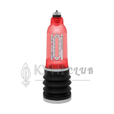 Гідропомпа Bathmate Hydromax 5 Red (X20), для члена довжиною від 7,5 до 12,5 см, діаметр до 4,5 см 100566 фото