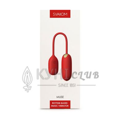 Віброяйце Svakom Muse Red 102705 фото