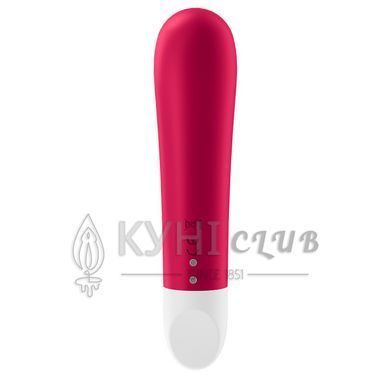 Вибропуля перезаряжаемая Ultra Power Bullet 1 Red 103332 фото