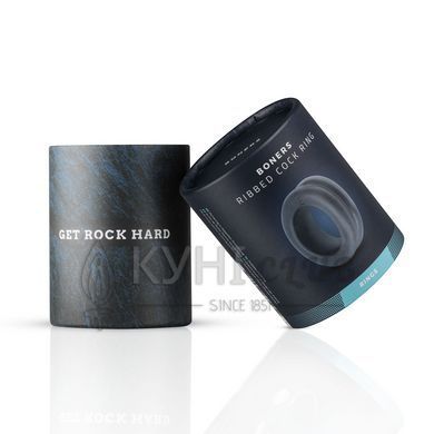 Эрекционное кольцо Boners Double Design Cock Ring, толстое, внутренний диаметр 3,2 см 106864 фото