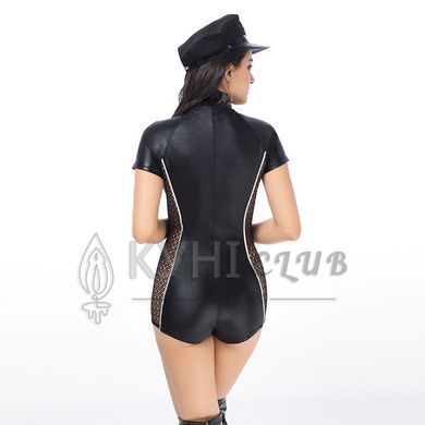 Еротичний костюм поліцейської "Сувора Лексі" One Size Black 109281 фото