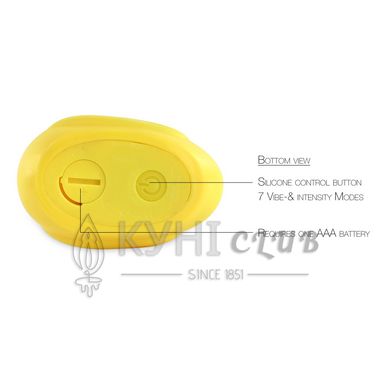 Вібромасажер качечка I Rub My Duckie - Classic Yellow v2.0, скромняжка 109047 фото