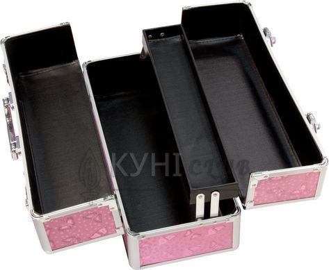 Большой кейс для хранения секс-игрушек BMS Factory Large Lokable Vibrator Case Pink, кодовый замок 106798 фото
