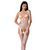 Відвертий бодістокінг з глибоким декольте Passion BS075 white 102144 фото