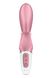 Смарт вибратор кролик Satisfyer Hug Me Pink, 2 мотора, диаметр 4,2см, широкая клиторальная часть 104256 фото 4