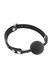 Классический кляп с силиконовым шариком Fetish Tentation Silicone Gag Ball Black 102047 фото 1