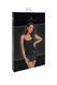 Сукня Noir Handmade F307 Mirage, S, black, міні, під латекс, відкрита спина, декор зі стразів 108277 фото 7