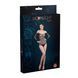 Сетчатое боди со стразами Moonlight Model 09 Black, открытые плечи 104320 фото 3