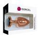 Металлическая анальная пробка с украшением в виде кристалла Dorcel - Diamond Plug L 103428 фото 5