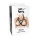 Портупея жіноча з шипами Art of Sex - Demia Leather harness, Чорна L-2XL 106489 фото 2