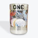 Набір презервативів ONE Classic Select Contest Collection, 100 шт, зі змазкою, паковання-тубус 109807 фото