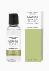 Лубрикант на силіконовій основі MixGliss TONIC - GINGEMBRE (50 мл) з ароматом імбиру 100412 фото