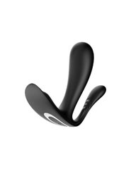 Двойной смарт-вибратор в трусики Satisfyer Top Secret+ Black 104099 фото