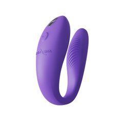Смарт-вібратор для пар We-Vibe Sync GO Light Purple, тревел-кейс 109580 фото