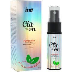 Збуджувальний спрей для клітора Intt Clit Me On Peppermint Cooling Effect 12мл охолоджувальний ефект 106472 фото