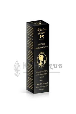 Стимулювальний блиск для губ Plaisirs Secrets Stimulating Oral Gloss Baiser Brulant (7 мл) 100891 фото