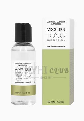 Лубрикант на силіконовій основі MixGliss TONIC - GINGEMBRE (50 мл) з ароматом імбиру 100412 фото