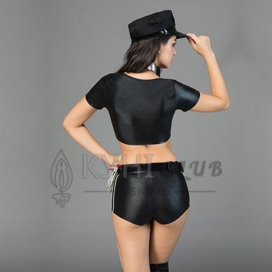 Еротичний костюм поліцейської "Чарівна Бонні" One Size Black 109282 фото