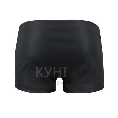 Мужские кожаные боксеры с заклепками Passion 048 SHORT DAVID XXL/XXXL Black 105594 фото