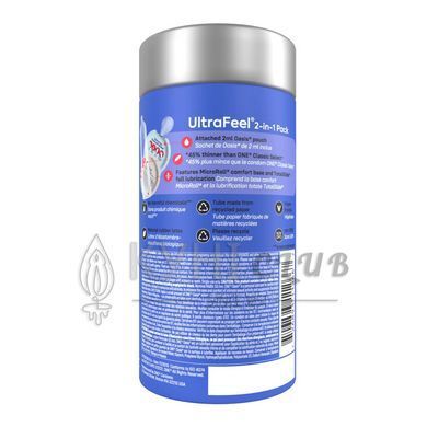Презервативы ONE Ultra Feel, ультратонкие, c дополнительной смазкой, 10 шт, подарочная упаковка-тубус 109838 фото