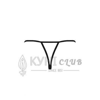 Трусики кружевные с доступом VIOLANTE THONG black L/XL - Passion Exclusive 101634 фото