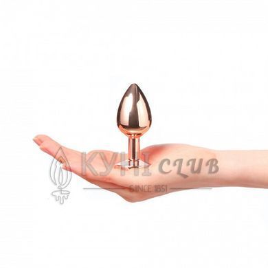 Металлическая анальная пробка с украшением в виде кристалла Dorcel - Diamond Plug M 103429 фото