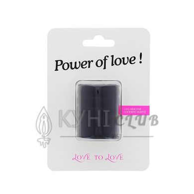 Насадка на член Love To Love Power of Love, утолщающая, стимулирующий рельеф 100129 фото