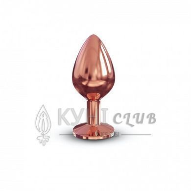 Металлическая анальная пробка с украшением в виде кристалла Dorcel - Diamond Plug M 103429 фото