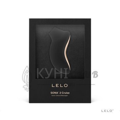 Звуковий стимулятор клітора LELO SONA 2 Black, 12 режимів 106066 фото
