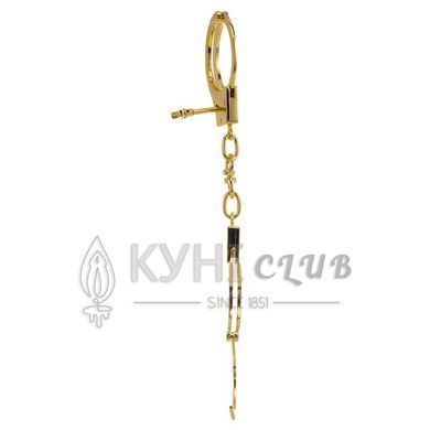 Наручники LOCKINK Pretty-sub Handcuffs, золотистые, металлические, можно открыть без ключа 110055 фото