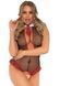 Костюм школьницы Leg Avenue Schoolgirl O/S, боди с галстуком 106628 фото 3