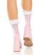 Носочки ажурные Leg Avenue Mini Bow Lace Anklet, белые, с рюшами, декор &mdash; бантики 110078 фото 4