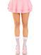 Носочки ажурные Leg Avenue Mini Bow Lace Anklet, белые, с рюшами, декор &mdash; бантики 110078 фото 5