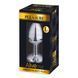 Металева анальна пробка з кристалом Alive Mini Metal Butt Plug Pink L 103937 фото 2