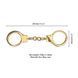 Наручники LOCKINK Pretty-sub Handcuffs, золотистые, металлические, можно открыть без ключа 110055 фото 8