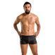 Мужские кожаные боксеры с заклепками Passion 048 SHORT DAVID XXL/XXXL Black 105594 фото 3