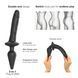 Анальная пробка с дилдо Strap-On-Me SWITCH PLUG-IN REALISTIC DILDO BLACK - XXL 105167 фото 2