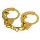 Наручники LOCKINK Pretty-sub Handcuffs, золотистые, металлические, можно открыть без ключа 110055 фото 1