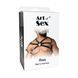 Чоловіча портупея Art of Sex - Ares, натуральна шкіра, колір Чорний, розмір L-2XL 107678 фото 4