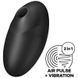 Вакуумний стимулятор з вібрацією Satisfyer Vulva Lover 3 Black 105759 фото 1