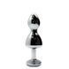 Металева анальна пробка Wooomy Lollypop Double Ball Metal Plug S, діаметр 2,8 см, довжина 8,5 см 105401 фото 4