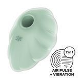 Вакуумный стимулятор с вибрацией Satisfyer Cloud Dancer Mint 106995 фото