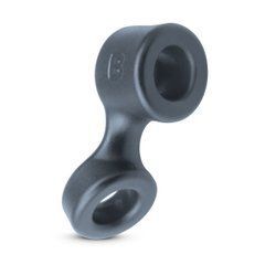 Ерекційне кільце Boners Cock Ring And Ball Stretcher - Grey 106866 фото