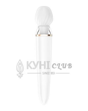 Смарт вібромасажер зі змінною головкою Satisfyer Double Wand-er 104100 фото
