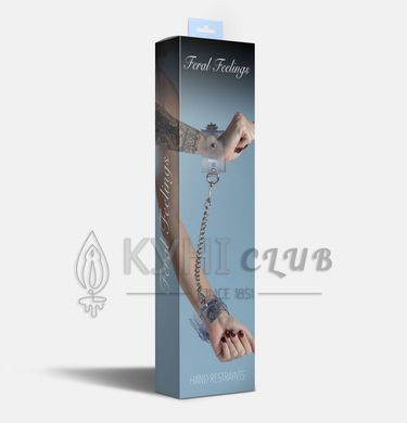 Наручники Feral Feelings - Hand Restraints Trasparent 107318 фото