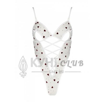 Эротическое боди с рисунком LOVELIA BODY white XXL/XXXL - Passion 102616 фото